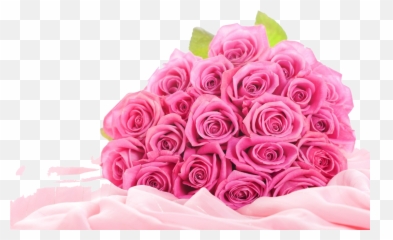 Bouquet - Beautiful Pink Rose Flowers Emoji