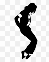 Michael Joseph Jackson Pop Star - Silhouette Png Emoji
