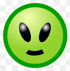 Alien - Smiley Alien Emoji,Emoticon