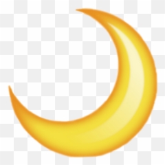 Emoji Iphone Lua Moon - Crescent Apple
