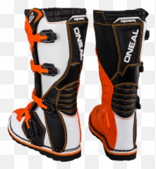 Oneal Rider Eu Motocross Boots Orange - Neal Rider Boots Orange Emoji,Snake And Boot Emoji