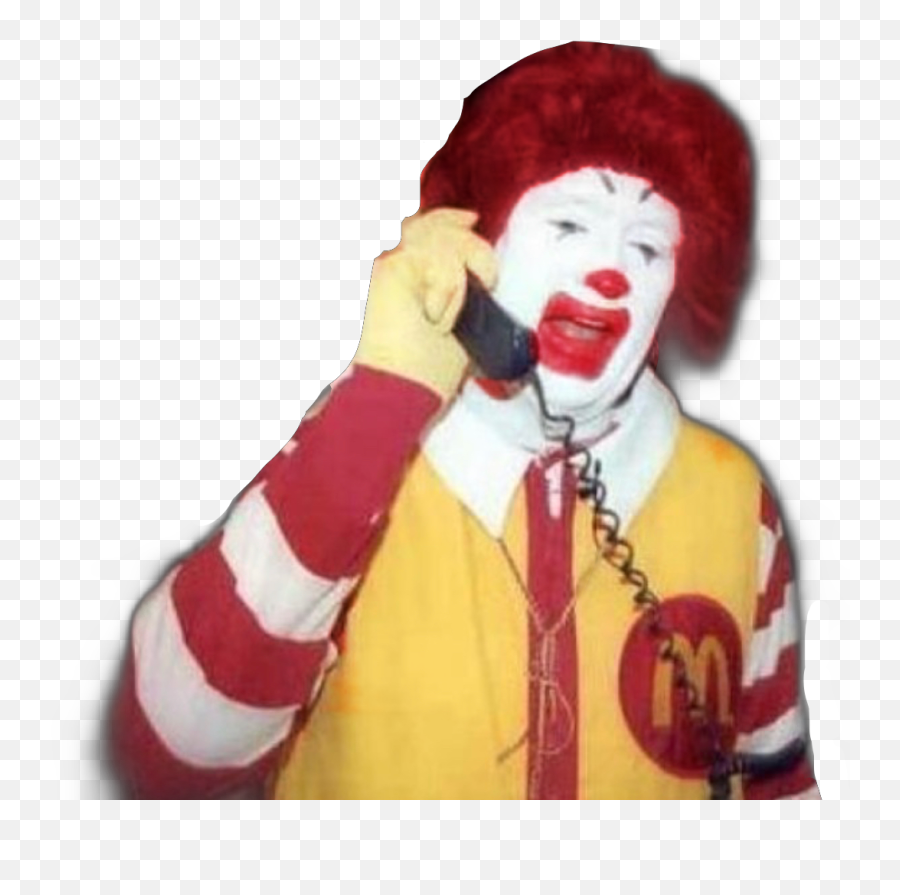 Ronald Mcdonald Freetoedit - Ronald Mcdonald Phone Call Emoji,Ronald Mcdonald Emoji