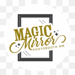 Magic Mirror Photo Booth Nm - Mirror Photo Booth Logo Emoji,Mirror Emoji