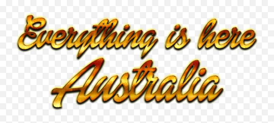 Australia Slogan Logo Png - Calligraphy Emoji,Australian Flag Emoji