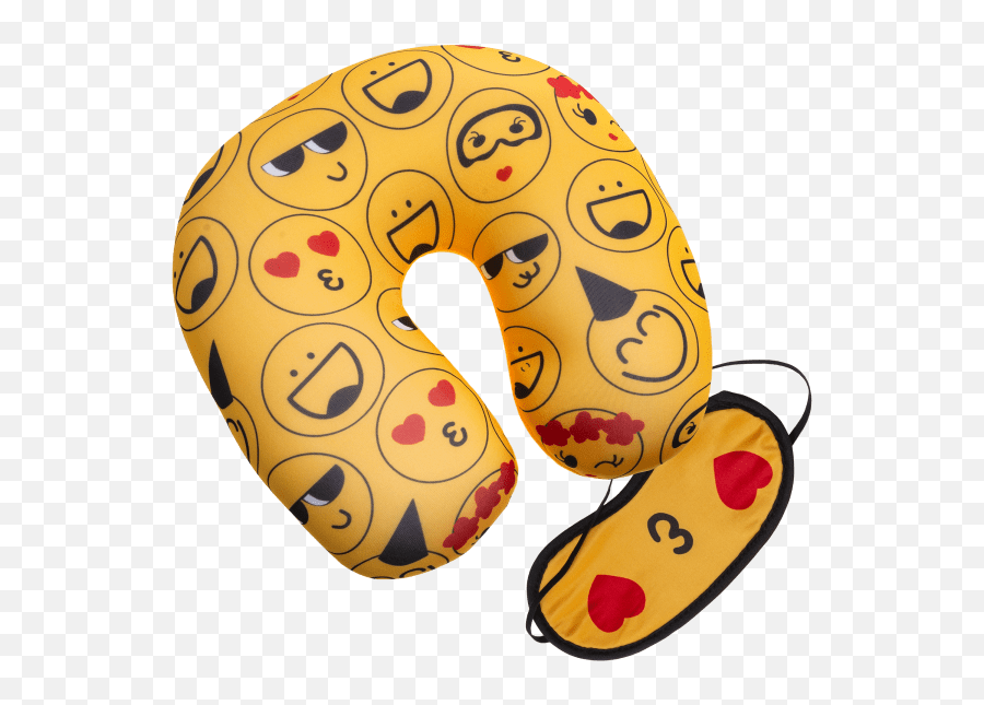 2 - Pack Emoji Travel Pillow U0026 Eye Mask Set Emoji Travel Pillow Eye Mask Set,Dad Emoji