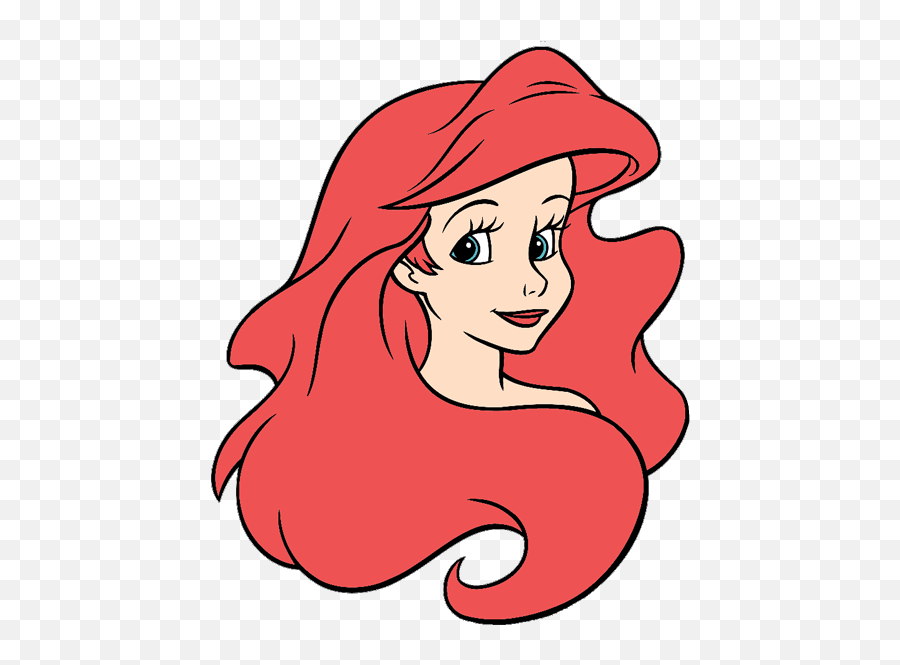 Ariel Clipart Face Ariel Ariel Face Ariel Transparent Free - Ariel Face Emoji,Emoji Hand On Chin