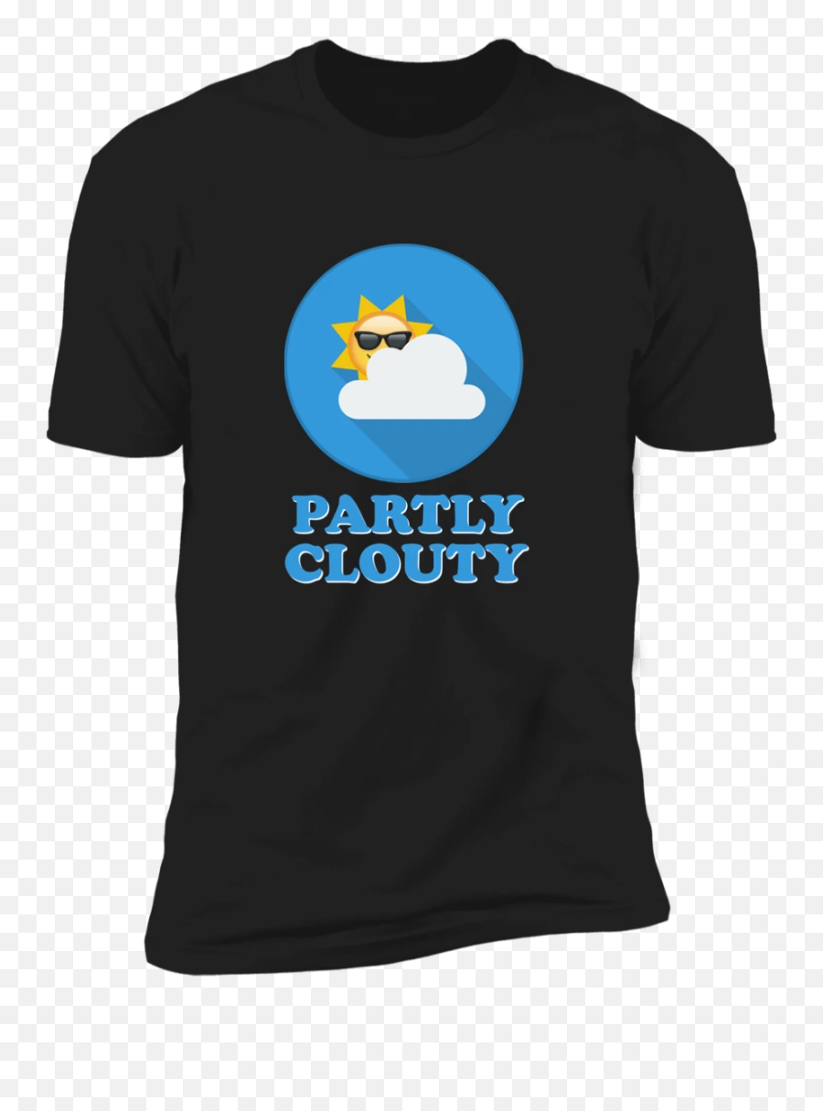 Partly Clouty Short Sleeve T - Shirt Active Shirt Emoji,Alaska Emoji