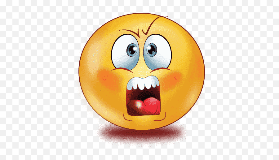 Gradient Angry Emoji Png Transparent - Smiley,Type Angry Emoji