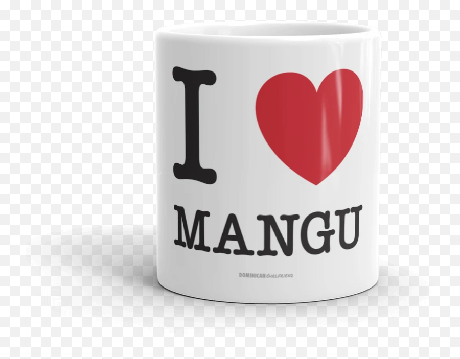 I Love Mangu Mug - Love Emoji,Ping Sock Emoji