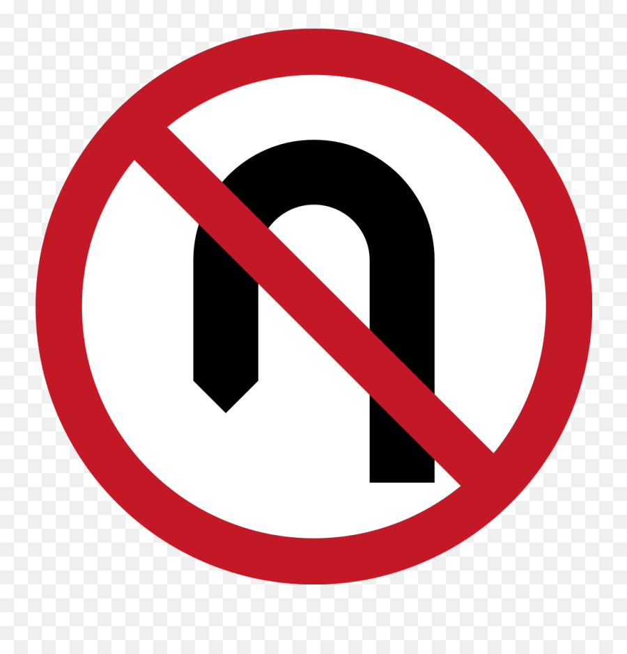 File Philippines Road Sign R3 15 Svg Wikimedia Commons - No Road Signs No U Turn Emoji,Filipino Flag Emoji