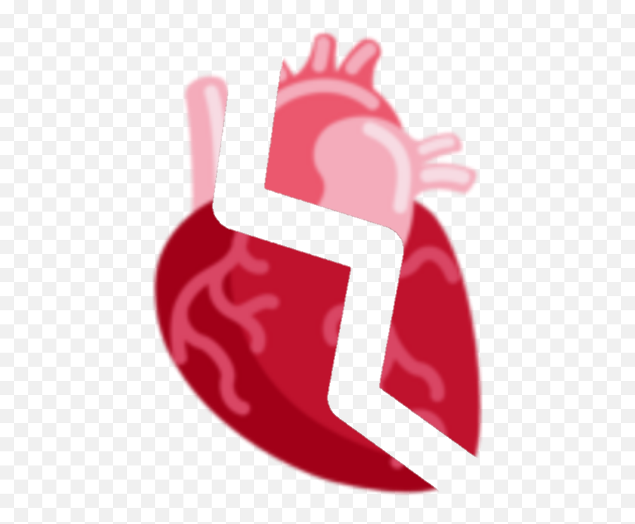 Brokenanatomicalheart - Discord Emoji Anatomical Heart Emoji Discord,Heart Broken Emoji