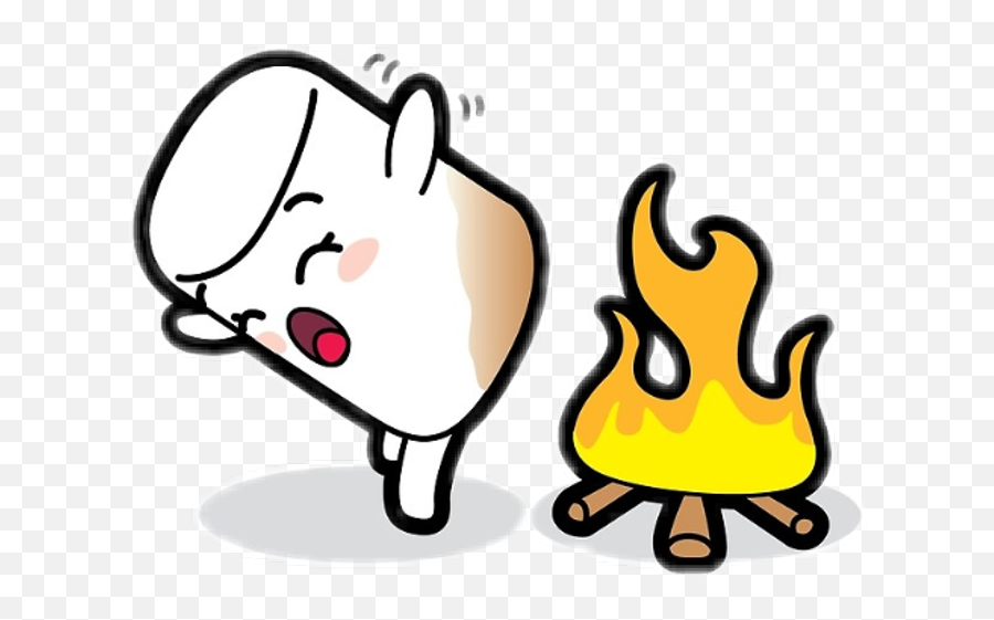 Marshmallow Toasty Butt Clipart - Full Size Clipart Clip Art Emoji,Emoji For Butt