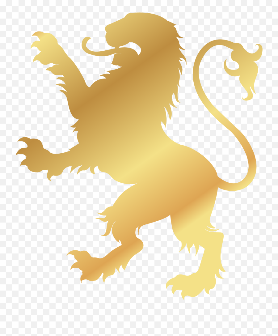 Free Transparent Lion Png Download - Gold Lion Transparent Emoji,Lion King Emoji