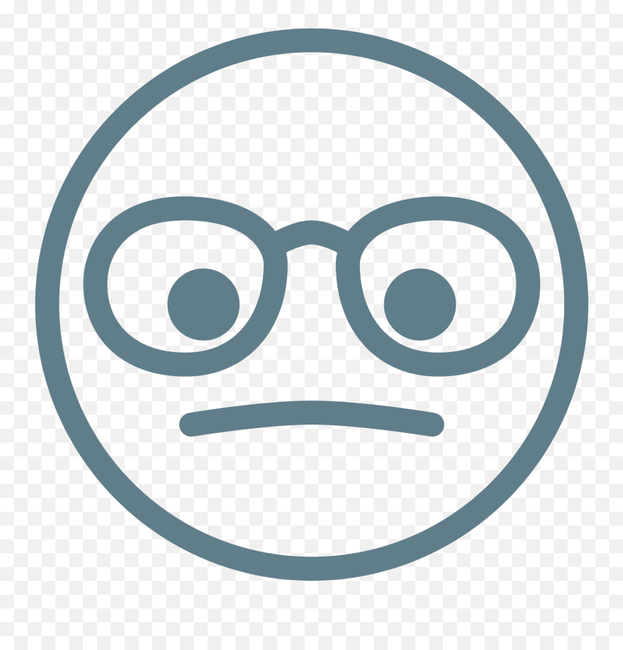 Computer Icons Nerd Emoticon Emoji Smiley - Icon,Hypnotized Emoji