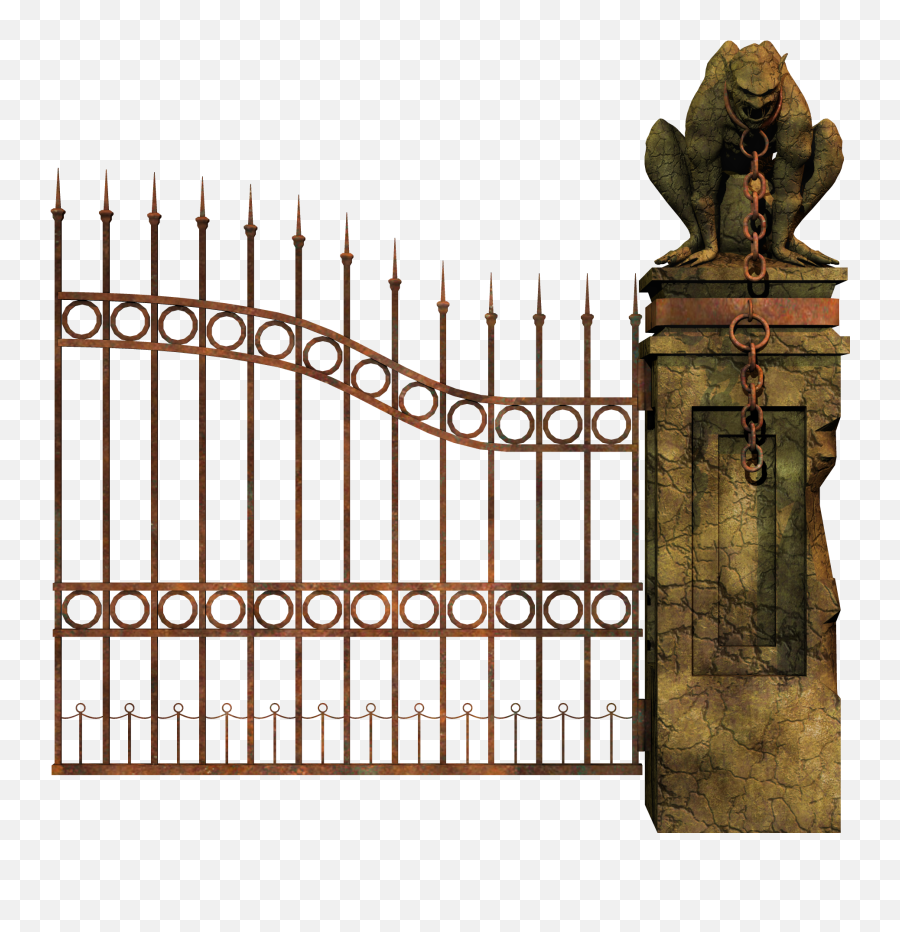 Mq Gate Door Doors Metal Stone Stones Nature - Boston Emoji,Gate Emoji