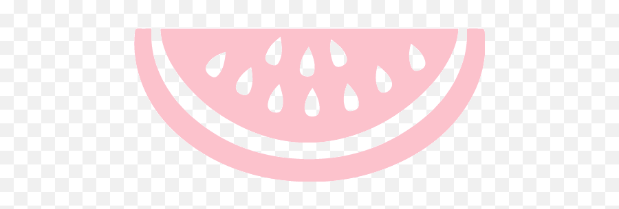 Pink Watermelon Icon - Free Pink Fruit Icons Black And White Watermelon Logo Emoji,Watermelon Emoticon
