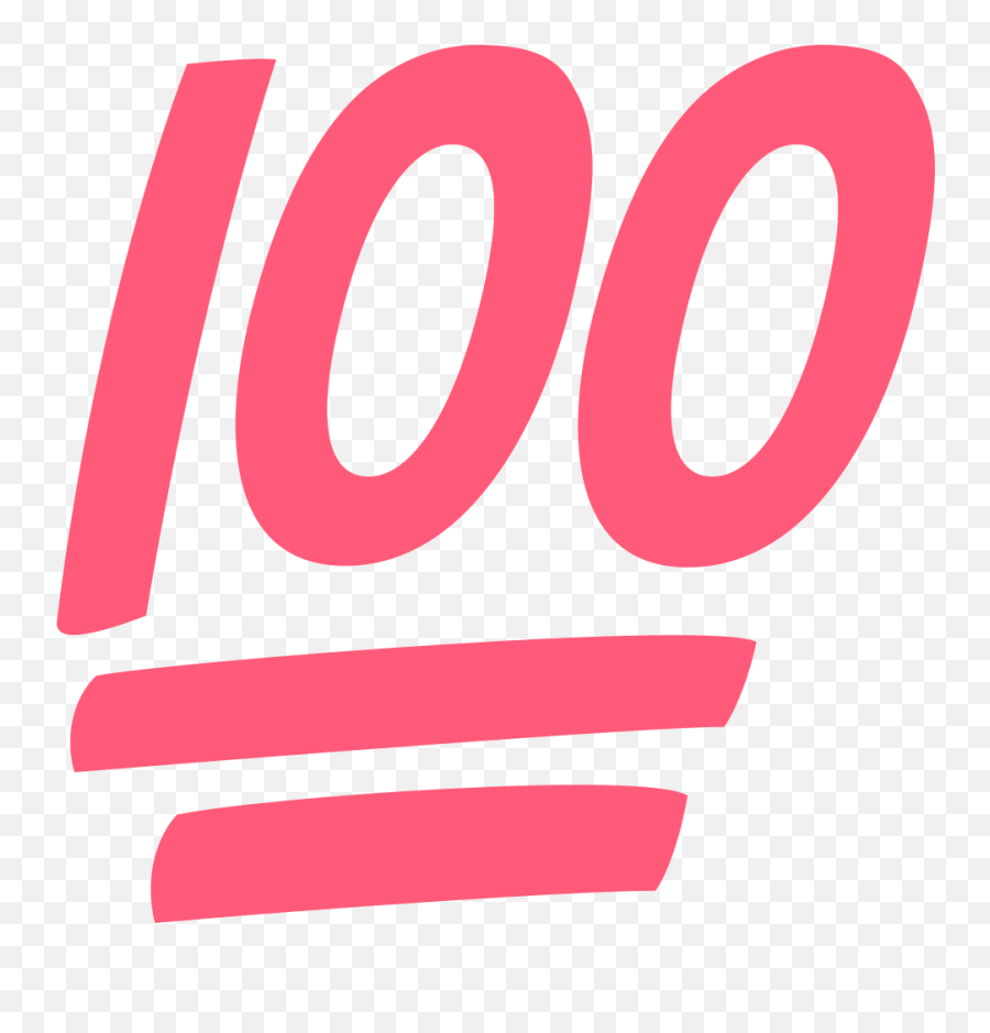 Emojione 1f4af - Que Significa El Emoji 100,Emojione