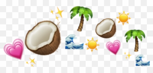 Ring Sunshine Sun Coconut Palmtree Wave - Gelato Emoji,Emoji Ring
