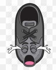 Loafer Shoe Emoji Cartoons - Crying Shoes,Shoe Emoji