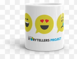 Storytellers Emoji Mug - Coffee Cup,Mug Emoji