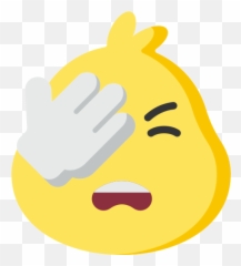 Facepalm - Clip Art Emoji