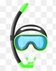 Snorkel Diving Mask Png - Snorkel Mask Clipart Emoji,Hockey Mask Emoji