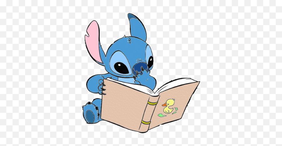 Lilo And Stitch Disney Gifs - Lilo And Stitch Reading Book Emoji,Lilo And Stitch Emoji