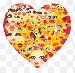 Heart Emoji - Kiss Emoticon,Emoji Coeur