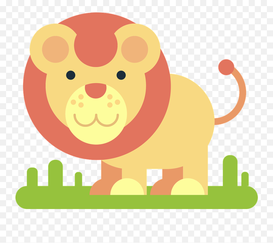 Lion Animal Comic Drawing - Leão Animal Desenho Emoji,Android Monkey Emoji