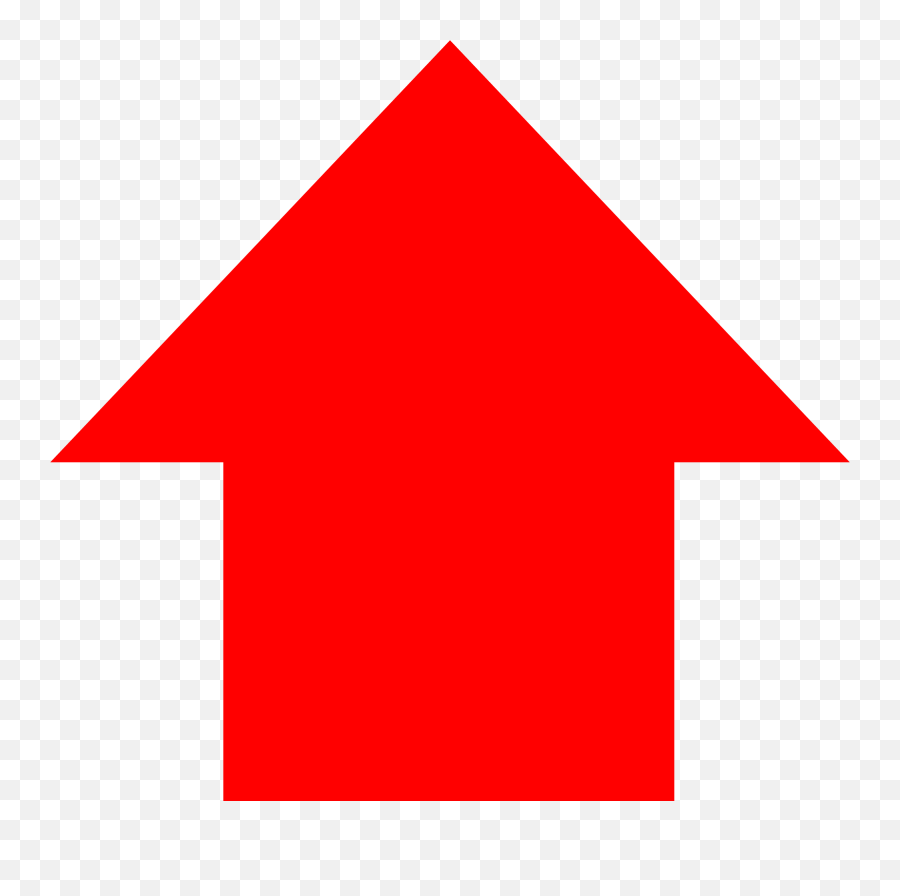 Free Red Arrow Download Free Clip Art - Clip Art Emoji,Upward Arrow Emoji