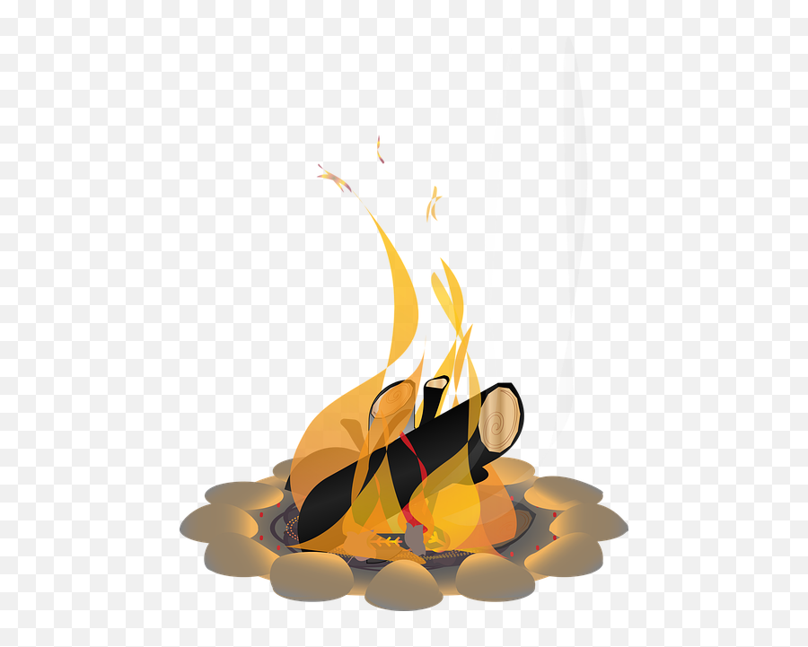 Free Image - Illustration Emoji,Campfire Emoji