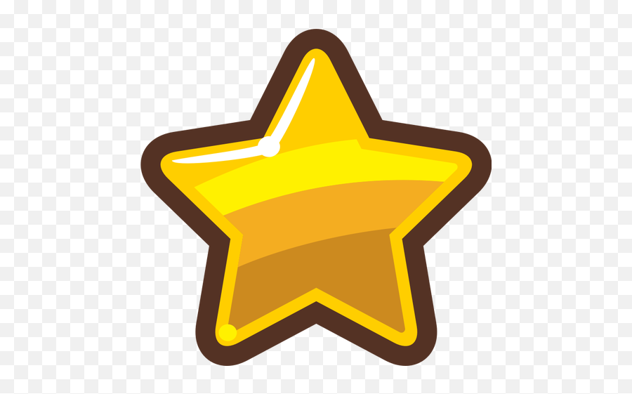 Cartoon Gold Star - Stars Clipart Png Emoji,Wedding Ring Emoji