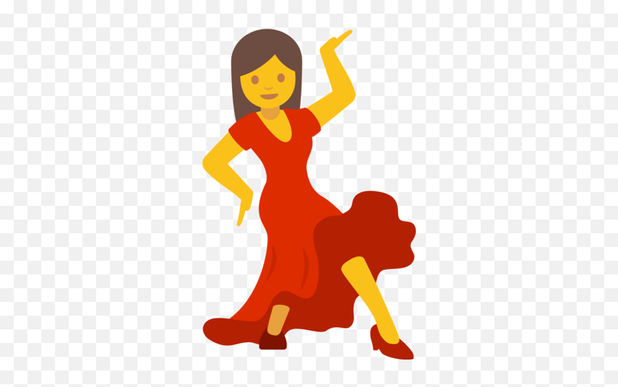 Woman Dancing  Emoji  Dancing  Girl Emoji  Png free 
