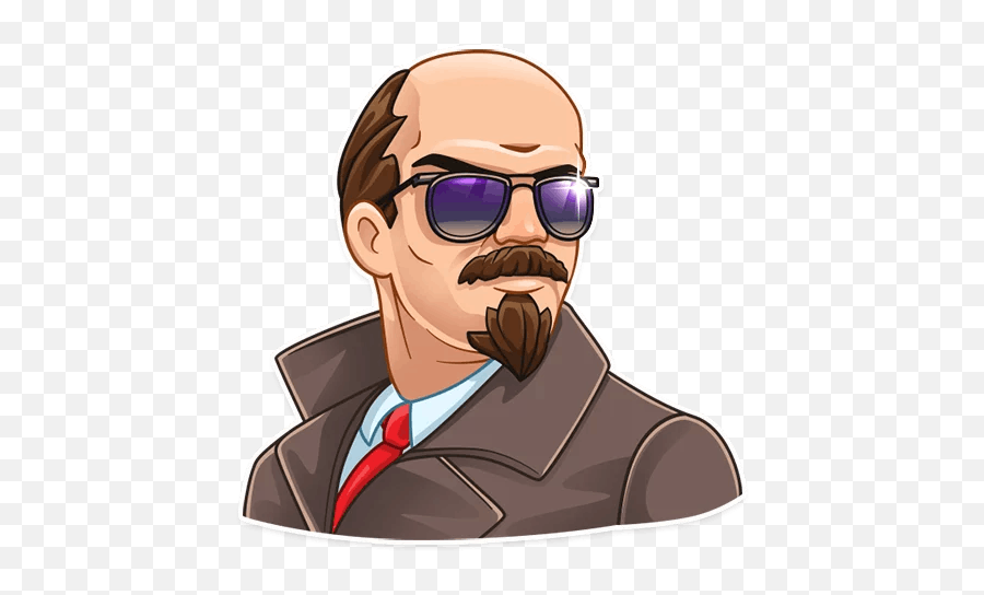 Stickers Set For Telegram - Lenin Sticker Telegram Emoji,Lenin Emoji