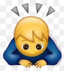 Man Bowing Emoji Download Iphone - Man Bowing Emoji,Bow Emoji