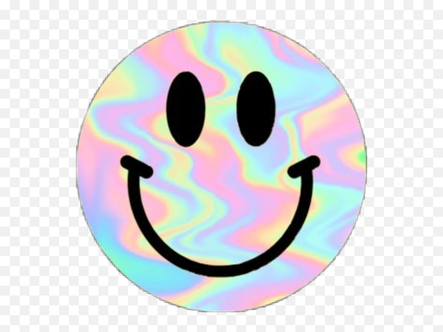 Holographic Tumblr Tornasol Freetoedit - Chinatown Market Smiley Face Emoji,18 Emoji