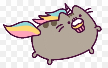 Strawberry - Puppy On Scratch Rainbow Pusheen Emoji,Pom Pom Emoji