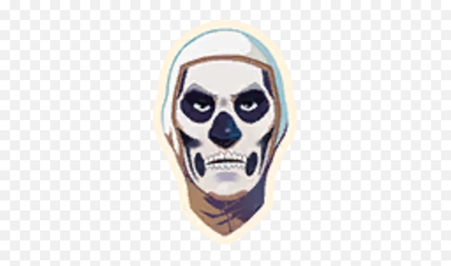 Skull Trooper - Accessible By Using Skull Trooper Emoji,Skull Emoticon