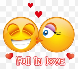 Happy Valentine Couple Sticker - Smiley Emoji