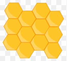 Cartoon Bee And Beehive Images - Honeycomb Beehive Cartoon Emoji,Beehive Emoji