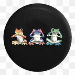 Spare Tire Cover Hear See No Evil Neon Tree Frogs JK Accessories eBay - Pike Outdoors Emoji