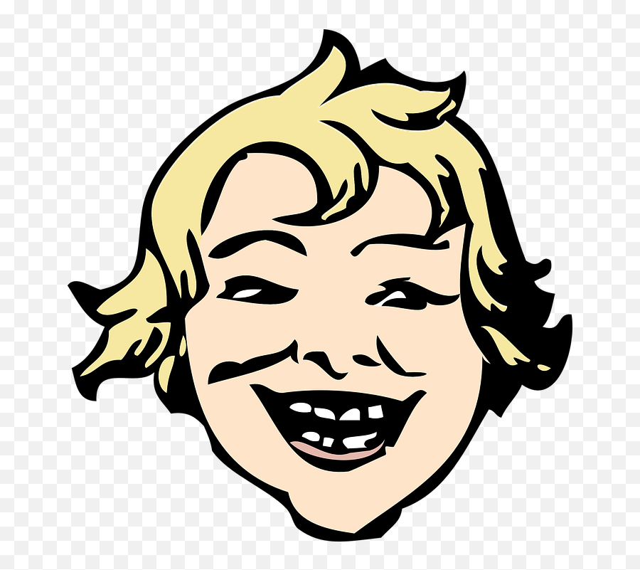 Free Laughing Head Head Images - Human Face Smiling Vector Emoji,Cry Laughing Emoji