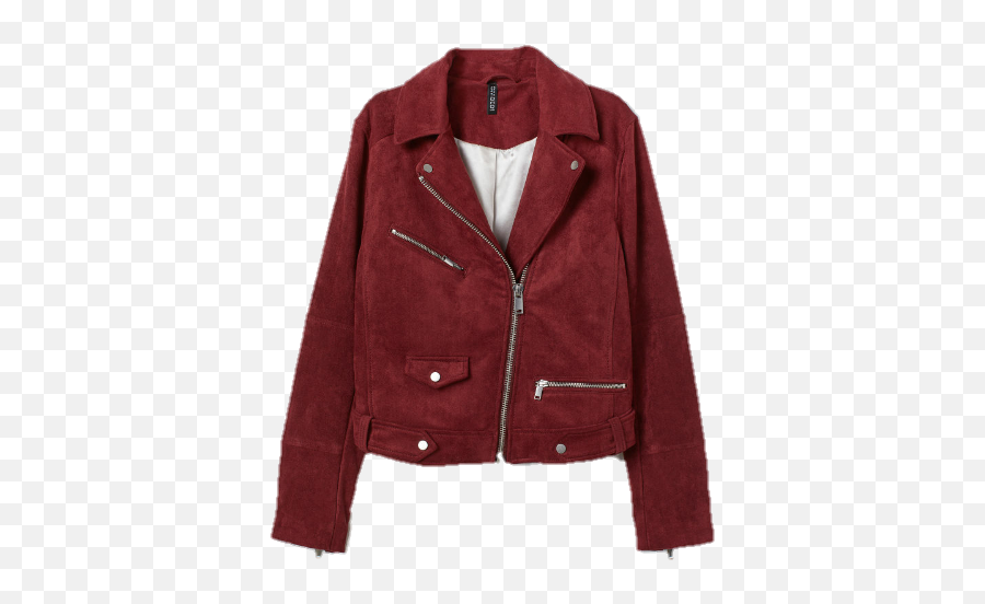 Leather Jacket Red Clothes Freetoedit - Zipper Emoji,Leather Jacket Emoji