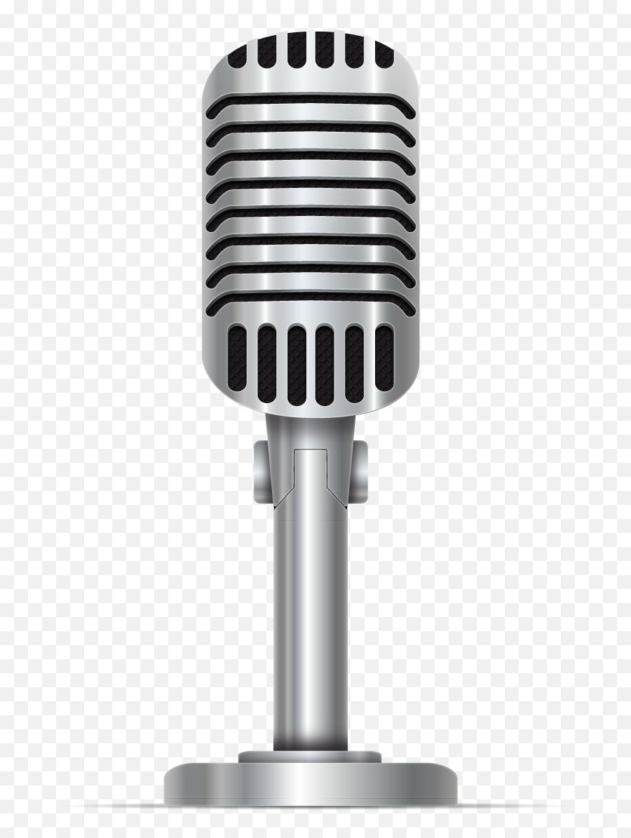 Transparent Background Microphone Png - Microphone Transparent Background Emoji,Microphone Emoji Transparent