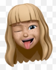 Person Emoji Apple Iphone Sticker - Apple Emoji Person,Apple Tongue Emoji