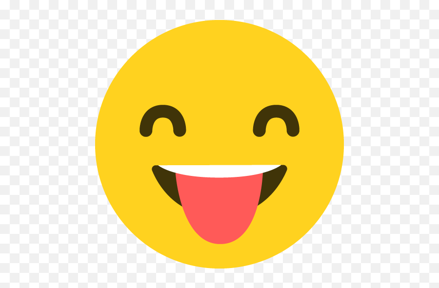 Emoticon Icon Myiconfinder - Smiley Emoji,Laughing Smiley Face Emoji