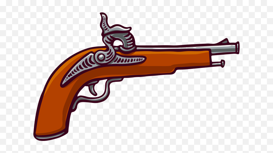 Gun Pirate Pirates Cartoon Sticker - Solid Emoji,Rifle Emoji