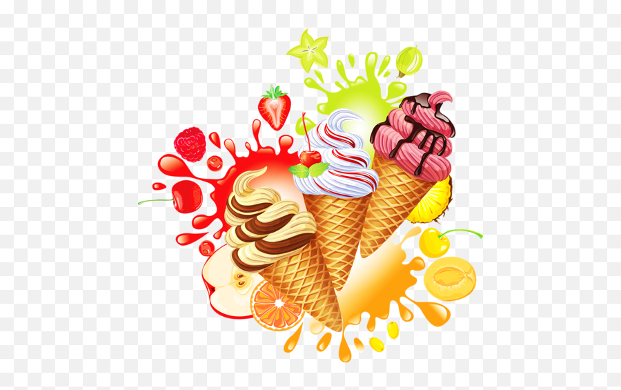 Ice Cream Glace Dessin Emoji,Ice Cream Sun Emoji