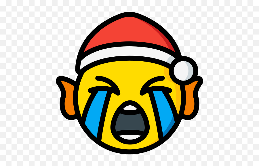 Cry - Happy Emoji,Free Christmas Emoticons