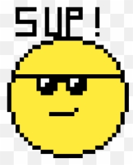 Pixilart - Tennis Ball Pixel Art Emoji,Weird Emoji